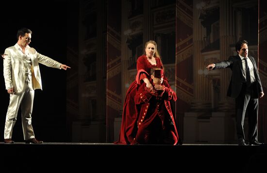 La Scala company rehearses "Don Giovanni" in Moscow