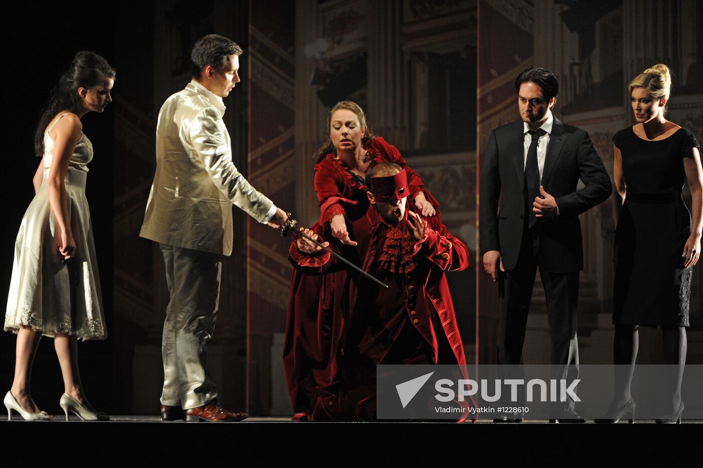 La Scala company rehearses "Don Giovanni" in Moscow