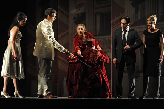La Scala company rehearses "Don Giovanni" in Moscow