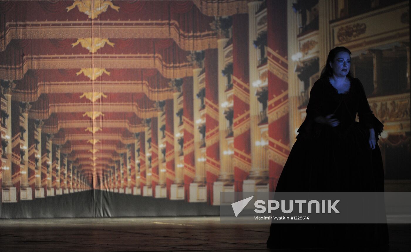 La Scala company rehearses "Don Giovanni" in Moscow