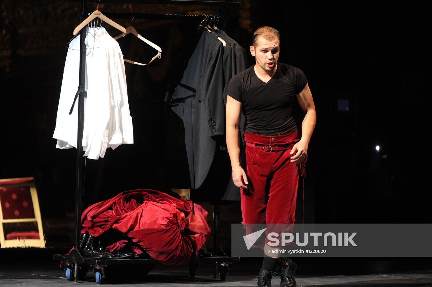 La Scala company rehearses "Don Giovanni" in Moscow