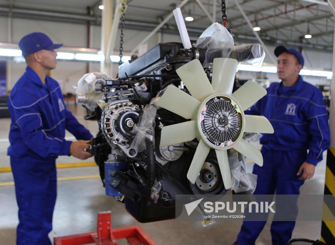Plant manufacturing Hyundai trucks in Kaliningrad Region