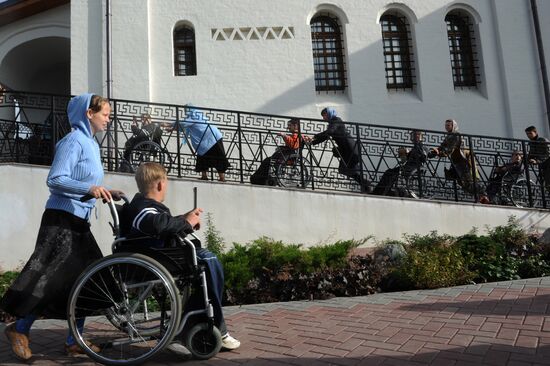 Home for blind and deaf children in Sergiyev Posad