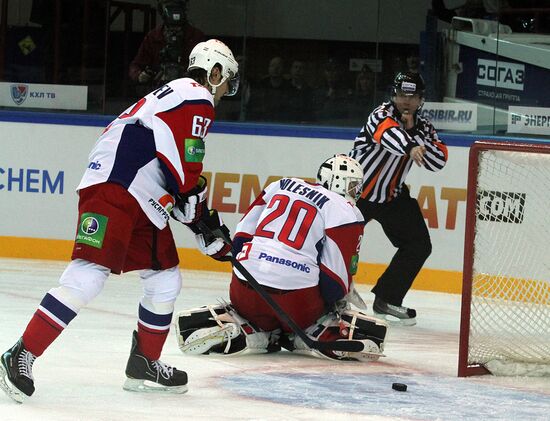 Ice Hockey. KHL. Sibir vs. Lokomotiv