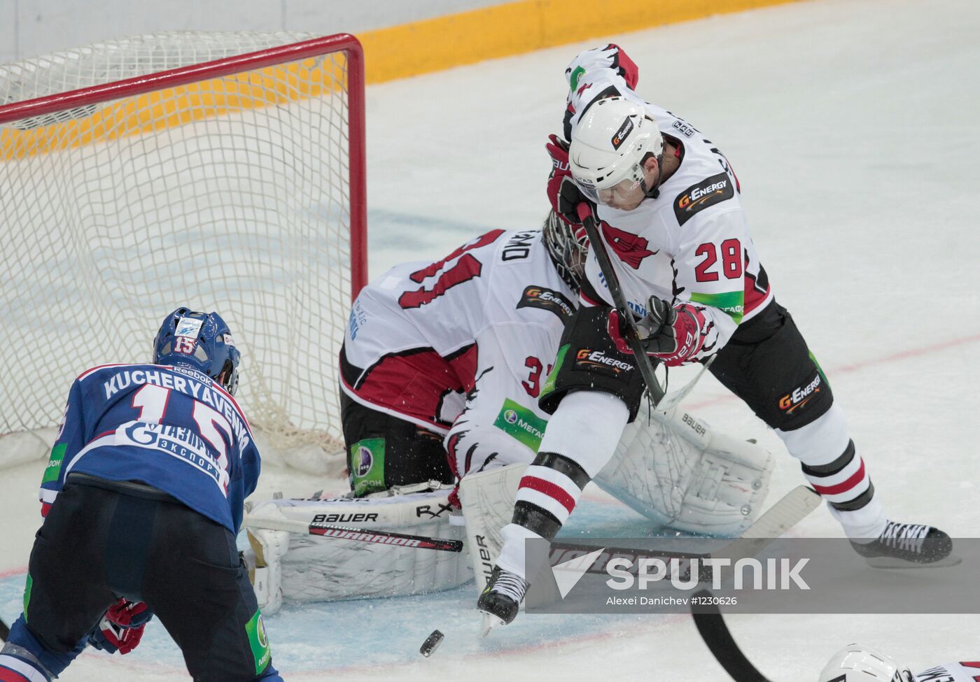 Hockey. KHL. SKA vs. Avangard