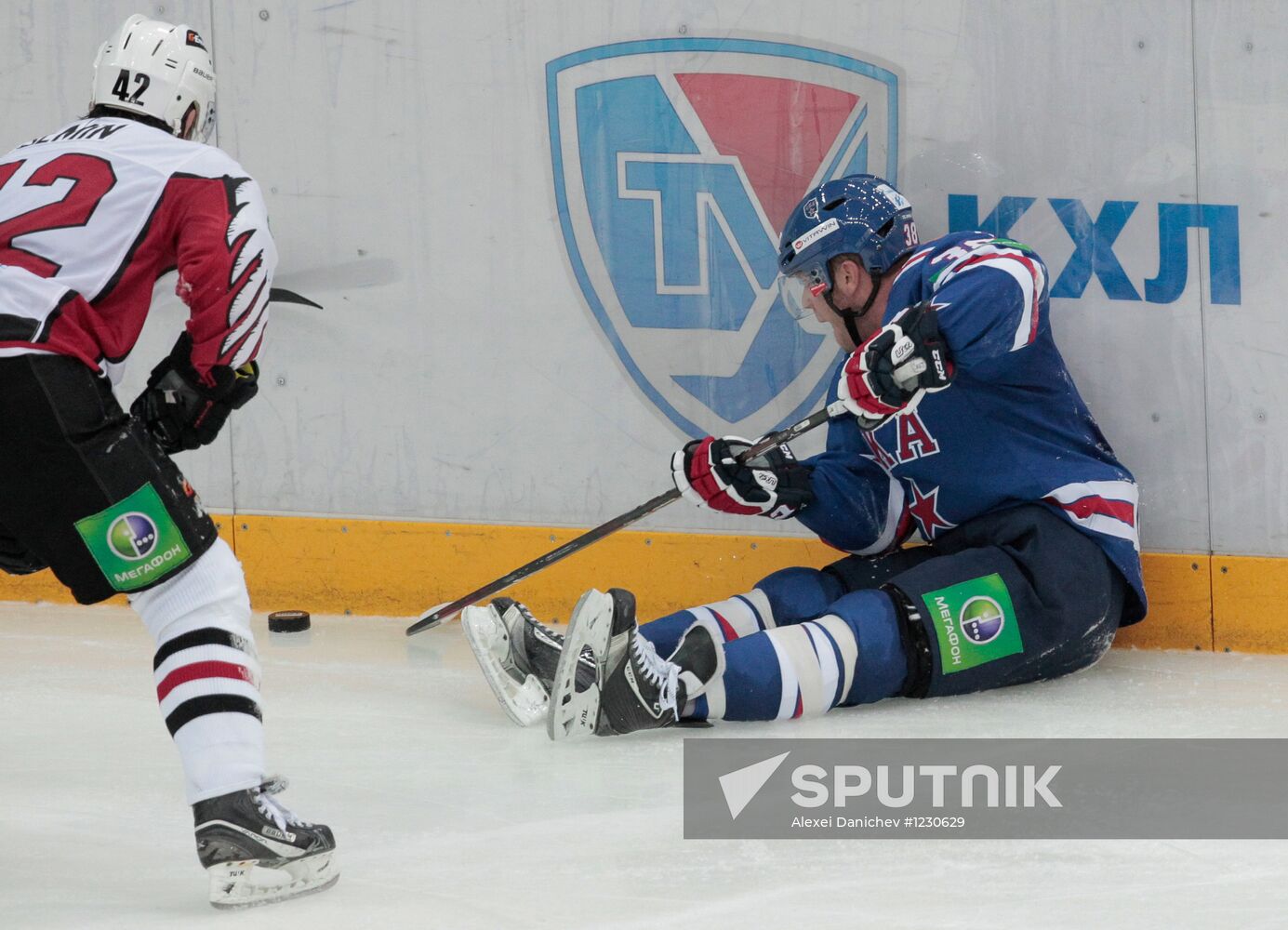 Hockey. KHL. SKA vs. Avangard