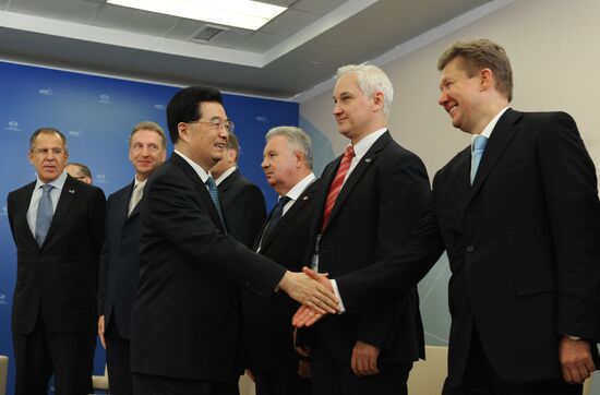 Vladimir Putin's bilateral meetings with APEC economy leaders