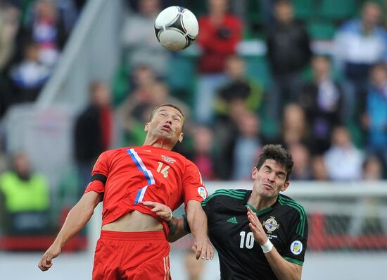 FIFA 2014 World Cup Preliminaries. Russia vs. Northern Ireland