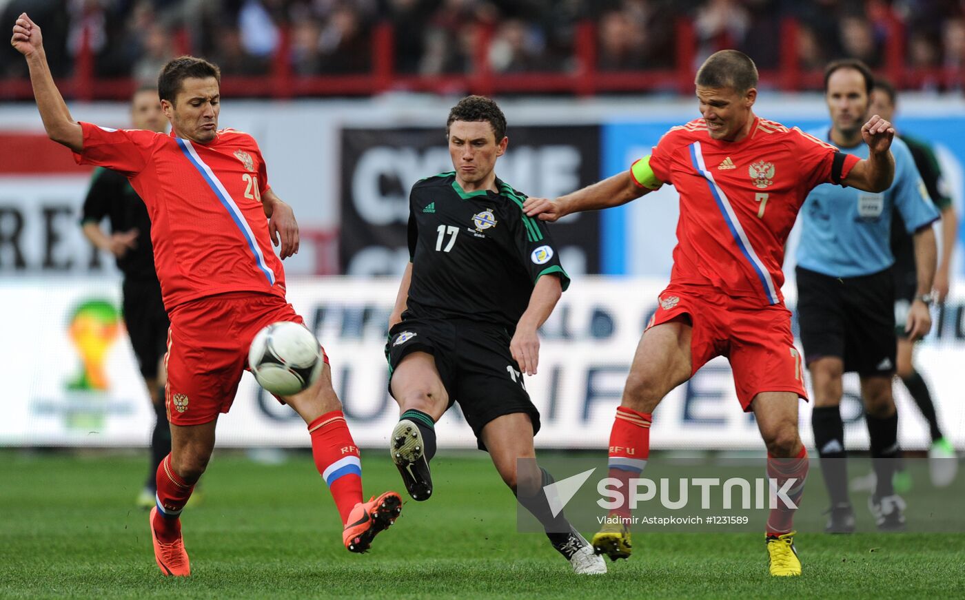 FIFA 2014 World Cup Preliminaries. Russia vs. Northern Ireland