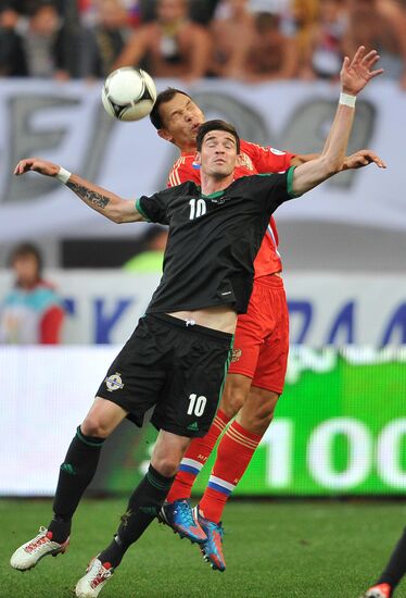 FIFA 2014 World Cup Preliminaries. Russia vs. Northern Ireland