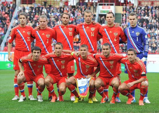 Football. FIFA World Cup 2014. Russia vs. Northern Ireland
