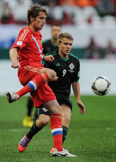 2014 FIFA World Cup qualifying match Russia vs. Northern Ireland