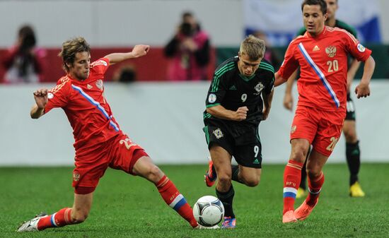 2014 FIFA World Cup qualifying match Russia vs. Northern Ireland