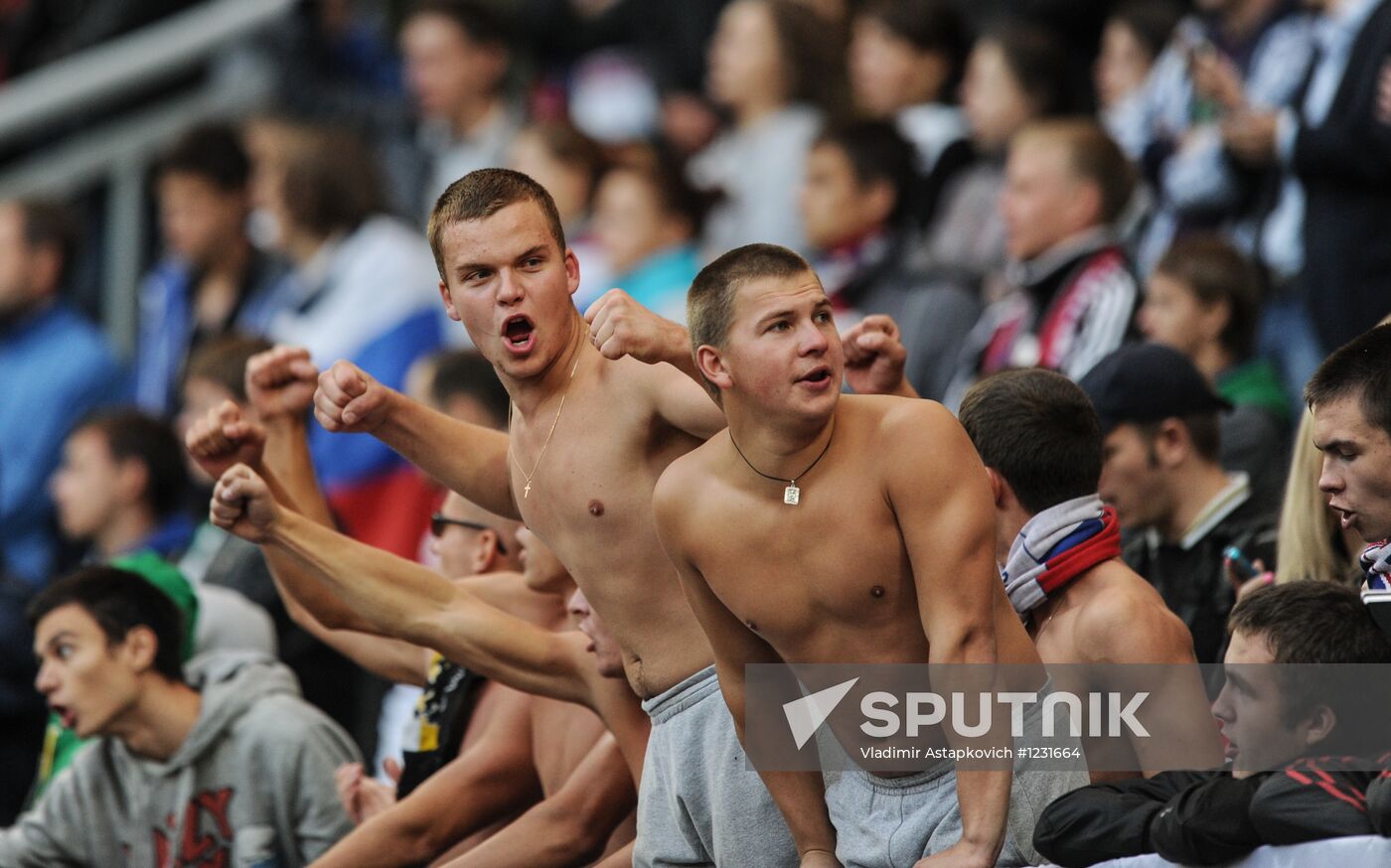 2014 FIFA World Cup qualifying match Russia vs. Northern Ireland