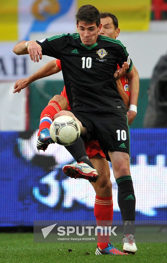 2014 FIFA World Cup qualifying match Russia vs. Northern Ireland