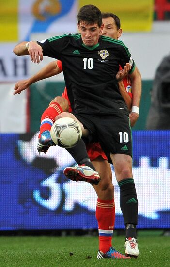 2014 FIFA World Cup qualifying match Russia vs. Northern Ireland