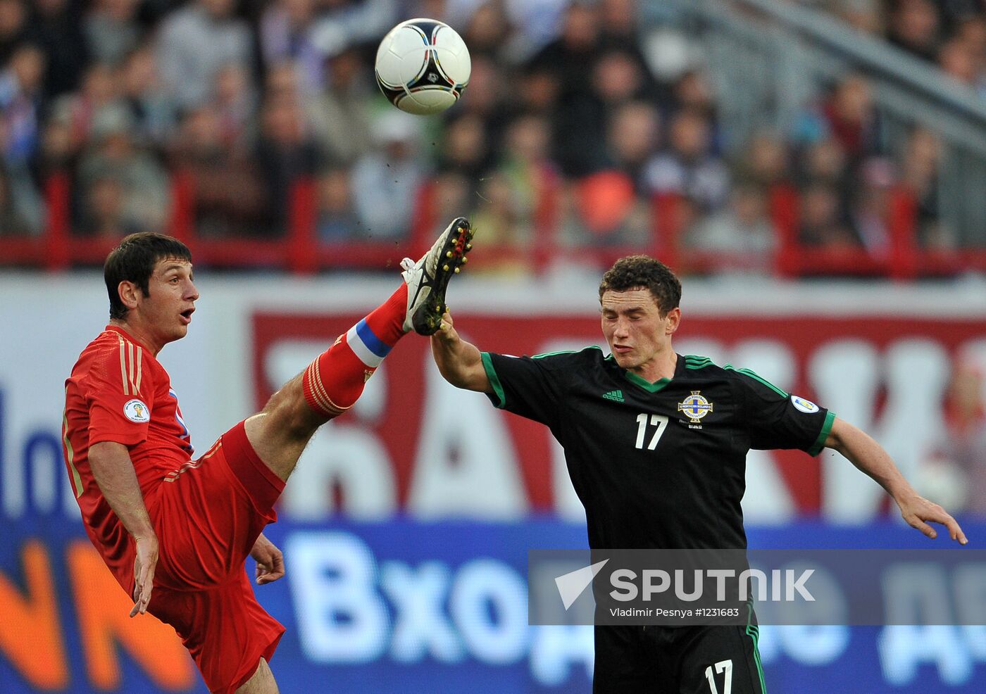 2014 FIFA World Cup qualifying match Russia vs. Northern Ireland