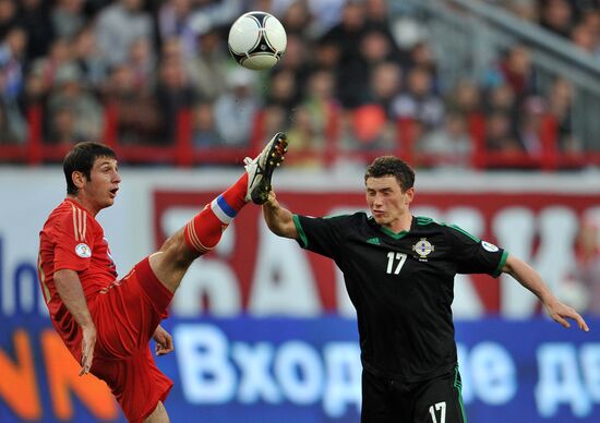 2014 FIFA World Cup qualifying match Russia vs. Northern Ireland