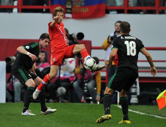 2014 FIFA World Cup qualifying match Russia vs. Northern Ireland