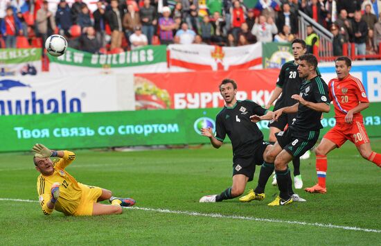 2014 FIFA World Cup qualifying match Russia vs. Northern Ireland