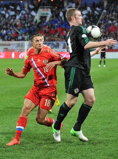 2014 FIFA World Cup qualifying match Russia vs. Northern Ireland