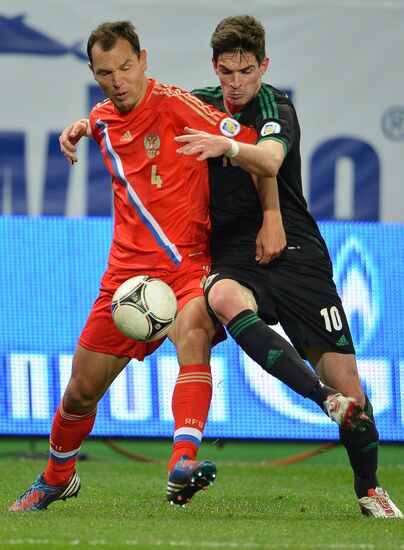 2014 FIFA World Cup qualifying match Russia vs. Northern Ireland