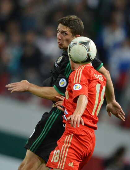 2014 FIFA World Cup qualifying match Russia vs. Northern Ireland