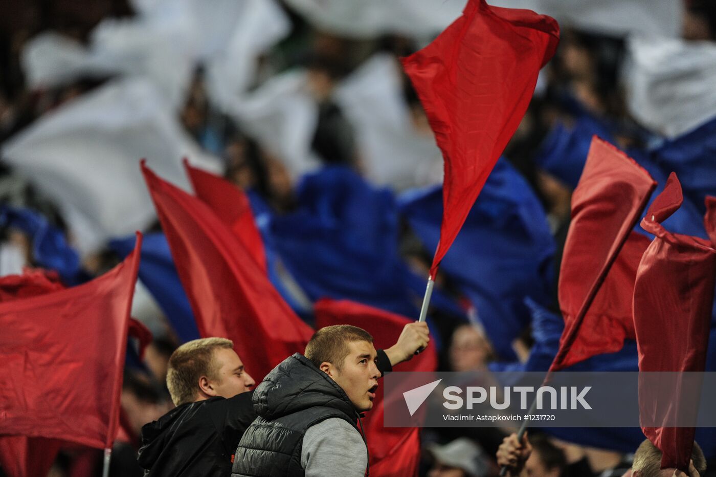 2014 FIFA World Cup qualifying match Russia vs. Northern Ireland