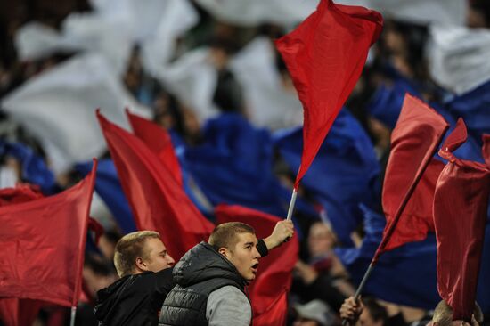 2014 FIFA World Cup qualifying match Russia vs. Northern Ireland