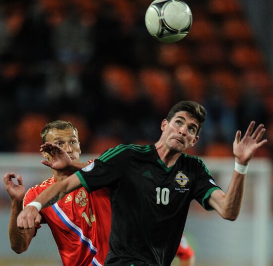 2014 FIFA World Cup qualifying match Russia vs. Northern Ireland