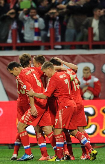 2014 FIFA World Cup qualifying match Russia vs. Northern Ireland