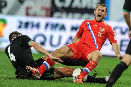 2014 FIFA World Cup qualifying match Russia vs. Northern Ireland