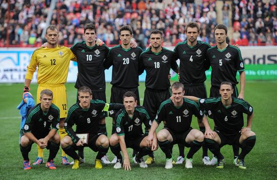 2014 FIFA World Cup qualifying match Russia vs. Northern Ireland
