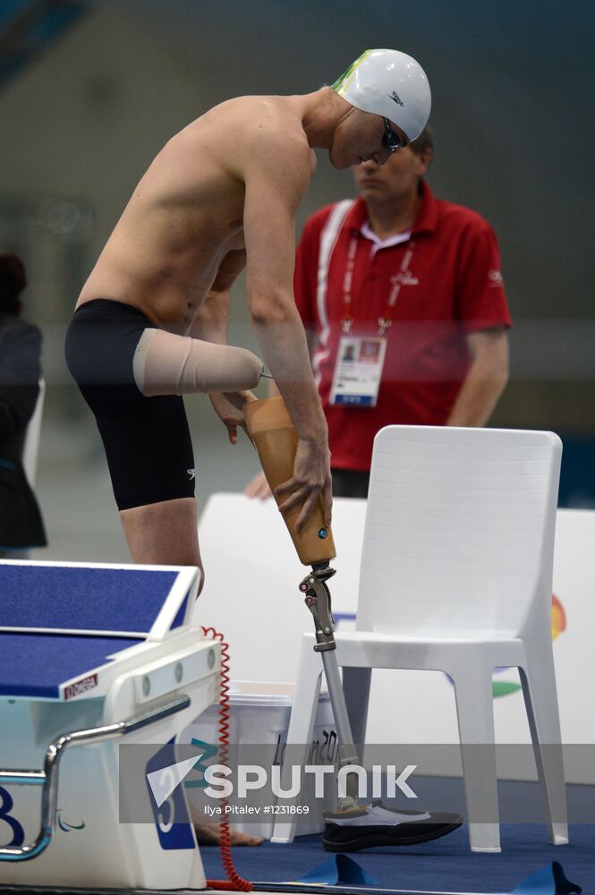 2012 Paralympics. Swimming