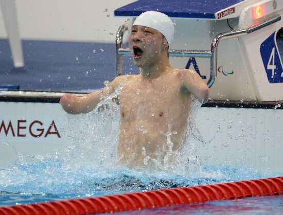 2012 Paralympics. Swimming