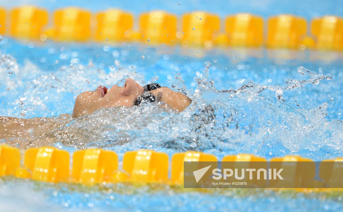 2012 Paralympics. Swimming