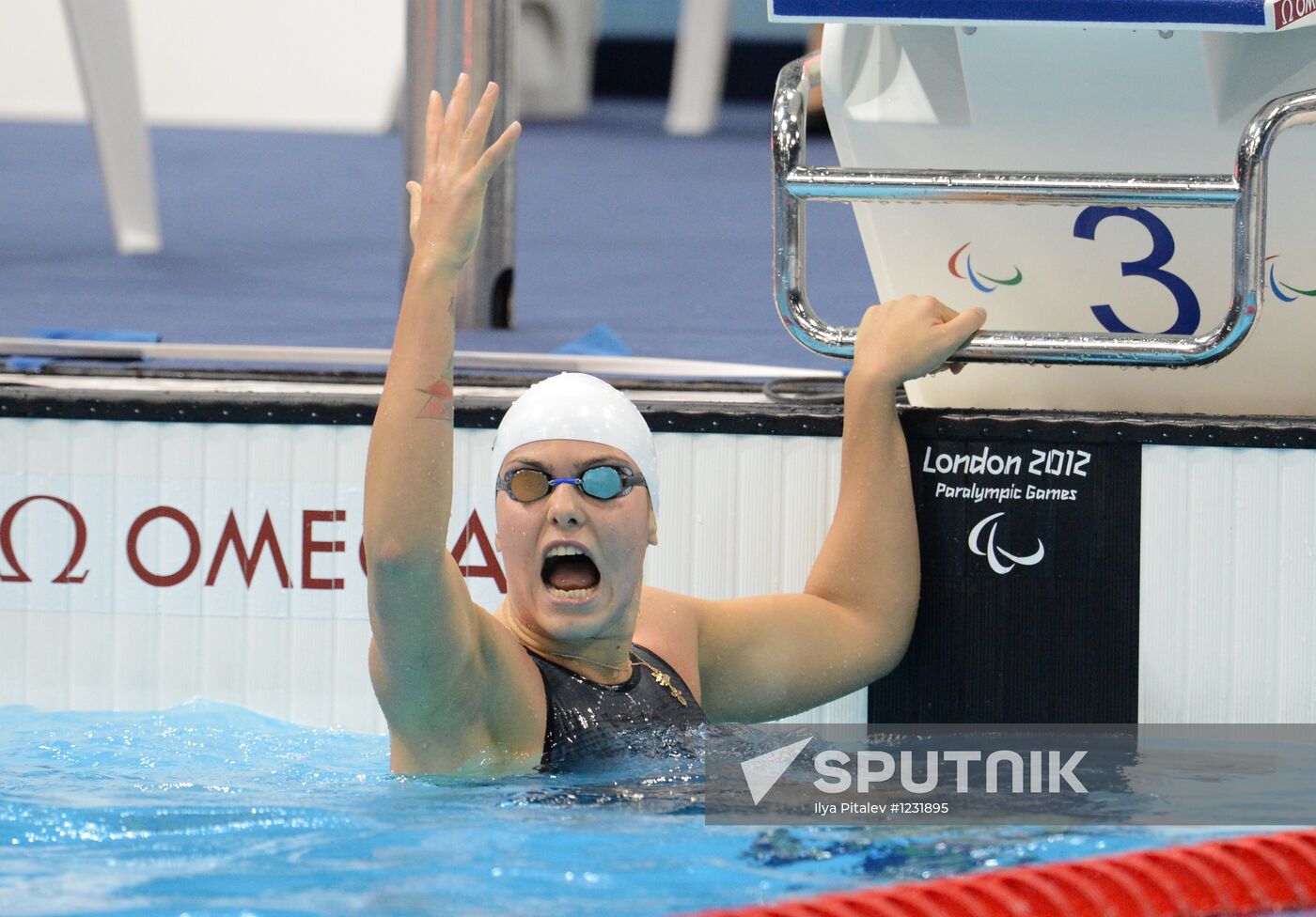 2012 Paralympics. Swimming