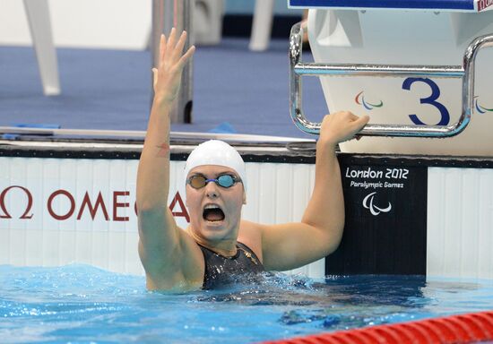 2012 Paralympics. Swimming