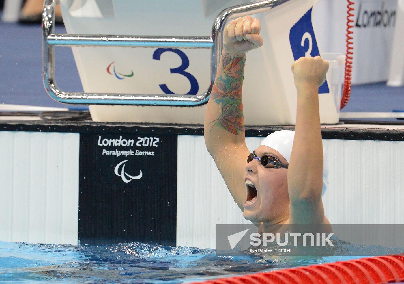 2012 Paralympics. Swimming