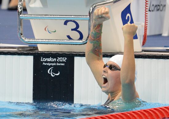 2012 Paralympics. Swimming