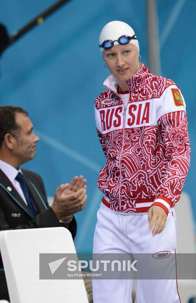 2012 Paralympics. Swimming