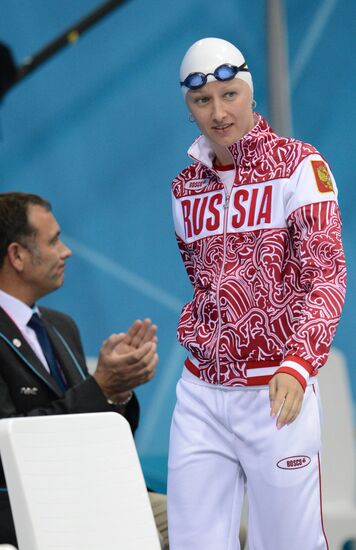 2012 Paralympics. Swimming