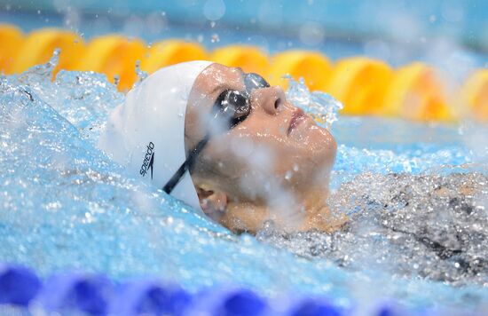 2012 Paralympics. Swimming