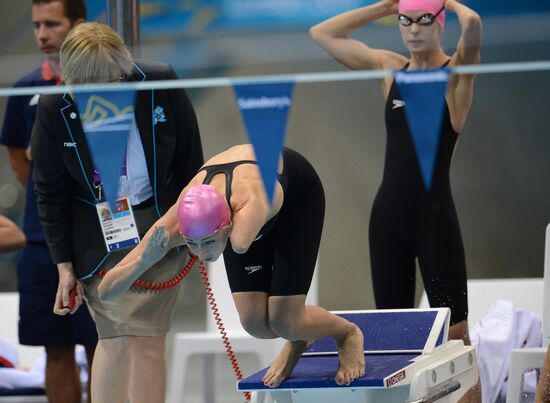 2012 Paralympics. Swimming