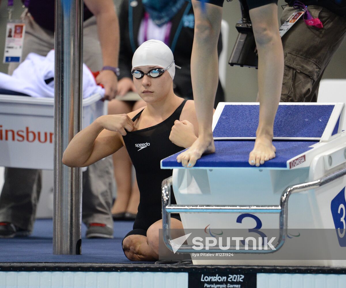 2012 Paralympics. Swimming