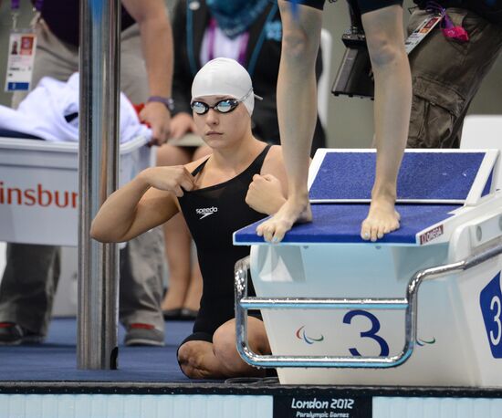 2012 Paralympics. Swimming