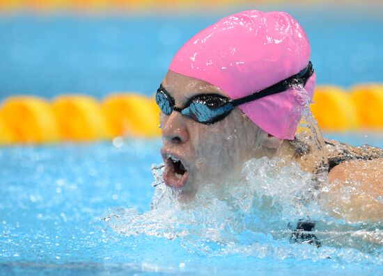 2012 Paralympics. Swimming