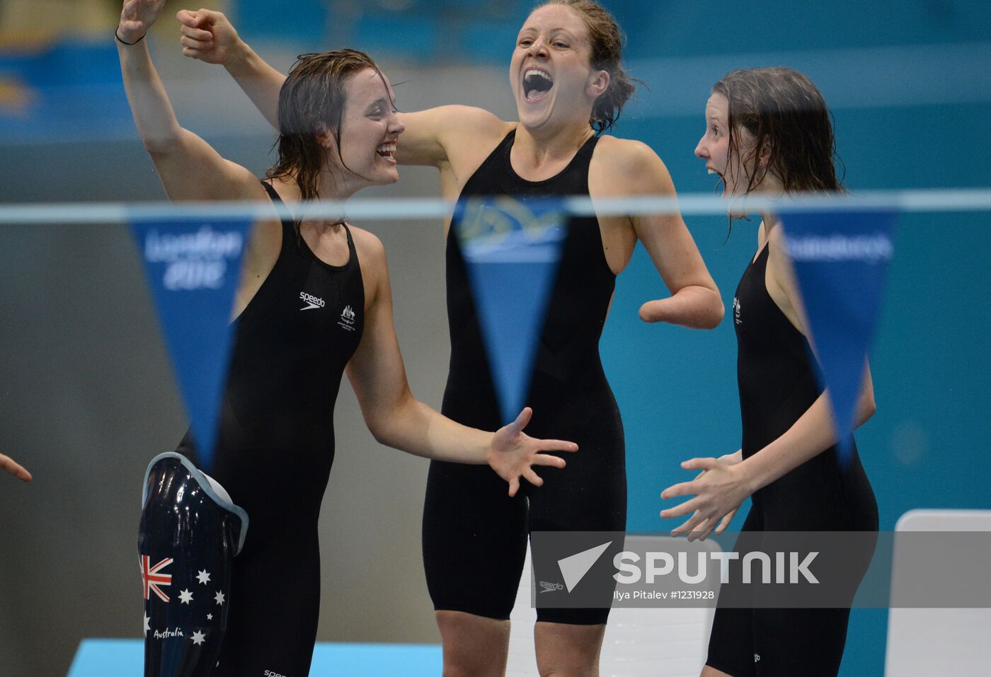 2012 Paralympics. Swimming