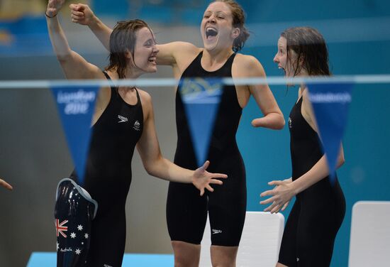 2012 Paralympics. Swimming