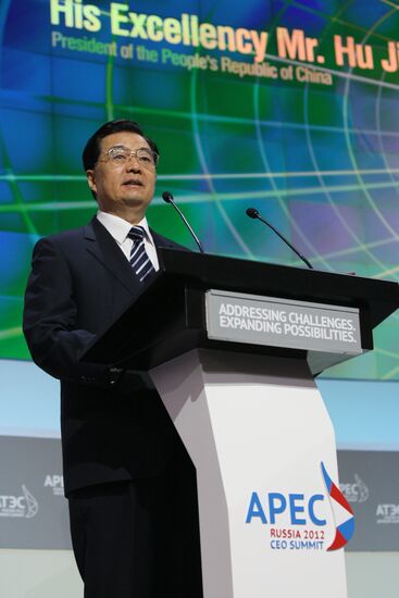 APEC economic leaders speak at CEO Summit